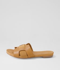 JEDDALY DJ DK TAN LEATHER ELASTIC