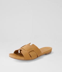 JEDDALY DJ DK TAN LEATHER ELASTIC