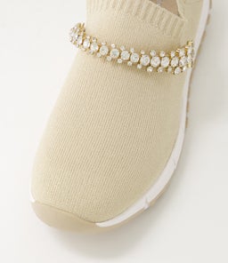 JOLO DJ SAND GOLD TRIM FABRIC
