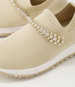 JOLO DJ SAND GOLD TRIM FABRIC