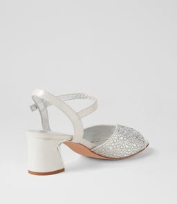 JUBA DJ SILVER SHIMMER LEATHER JEWELS