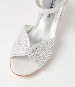 JUBA DJ SILVER SHIMMER LEATHER JEWELS