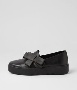 LOKKI DJ BLACK BLACK SATIN LEATHER