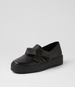 LOKKI DJ BLACK BLACK SATIN LEATHER