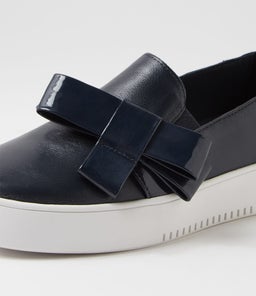 LOKKI DJ NAVY NAVY LEATHER PATENT