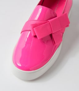 LOKKI DJ HOT PINK HOT PINK PATENT LEATHER