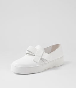 LOKKI DJ WHITE WHITE LEATHER PATENT