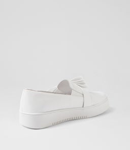 LOKKI DJ WHITE WHITE LEATHER PATENT