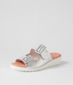MAXEL DJ SILVER WHITE SOLE LEATHER