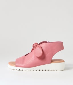 MONEKA DJ PRETTY PINK WHITE SOLE LEATHER
