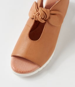 MONEKA DJ DK TAN WHITE SOLE LEATHER