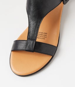 HUNTLEE DJ BLACK LEATHER