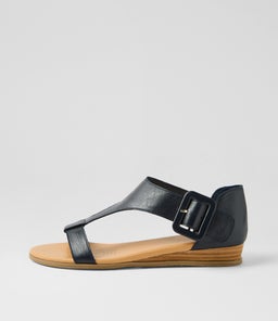 HUNTLEE DJ NAVY LEATHER