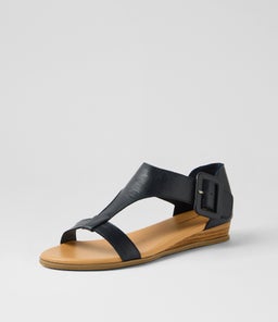 HUNTLEE DJ NAVY LEATHER