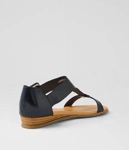 HUNTLEE DJ NAVY LEATHER