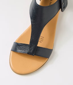 HUNTLEE DJ NAVY LEATHER