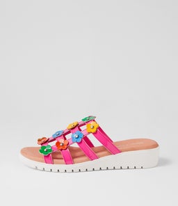 MARKISE DJ HOT PINK BRIGHT PATENT MULTI