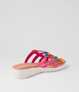 MARKISE DJ HOT PINK BRIGHT PATENT MULTI
