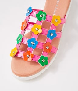 MARKISE DJ HOT PINK BRIGHT PATENT MULTI