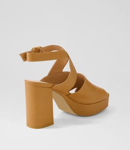 OJULIE DJ DK TAN LEATHER