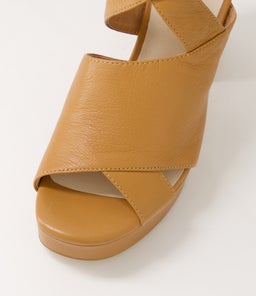 OJULIE DJ DK TAN LEATHER