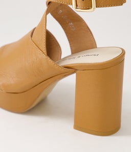 OJULIE DJ DK TAN LEATHER