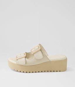 OAXEL DJ ALMOND ALMOND SOLE LEATHER