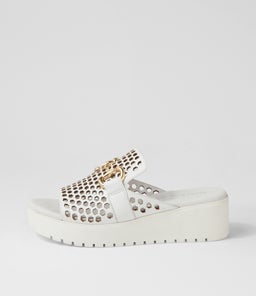OSTENO DJ WHITE WHITE SOLE LEATHER