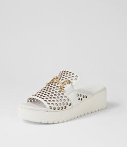 OSTENO DJ WHITE WHITE SOLE LEATHER