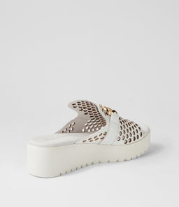 OSTENO DJ WHITE WHITE SOLE LEATHER