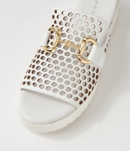 OSTENO DJ WHITE WHITE SOLE LEATHER