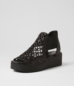 ODATE DJ BLACK BLACK SOLE LEATHER