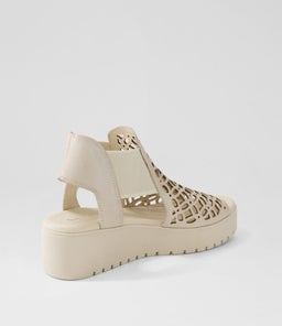 ODATE DJ ALMOND ALMOND SOLE LEATHER