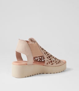 ODATE DJ CAFE NUDE SOLE LEATHER