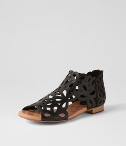 PIETRO DJ BLACK LEATHER