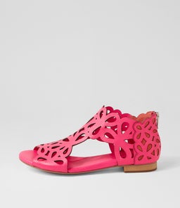 PIETRO DJ HOT PINK LEATHER