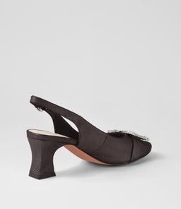 PRENTIS DJ BLACK LIZARD SHIMMER LEATHER