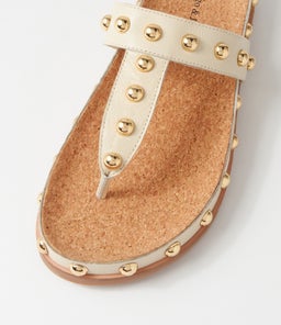QUELL DJ MILK GOLD LEATHER