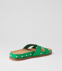 QUADEN DJ BRIGHT EMERALD SILVER LEATHER