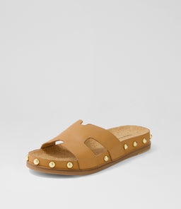 QUADEN DJ DK TAN GOLD LEATHER