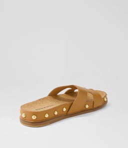 QUADEN DJ DK TAN GOLD LEATHER