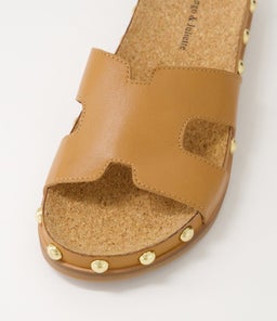 QUADEN DJ DK TAN GOLD LEATHER