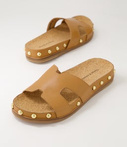 QUADEN DJ DK TAN GOLD LEATHER