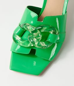 RULIE DJ LIME PATENT LEATHER