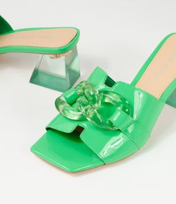 RULIE DJ LIME PATENT LEATHER