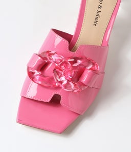 RULIE DJ PRETTY PINK PATENT LEATHER