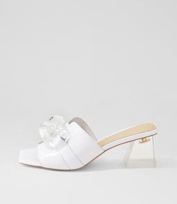 RULIE DJ WHITE PATENT LEATHER