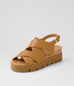 RIKU DJ DK TAN TOFFEE SOLE LEATHER
