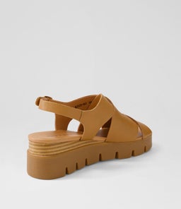 RIKU DJ DK TAN TOFFEE SOLE LEATHER
