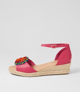 SAVEA DJ FUCHSIA BRIGHT LEATHER SUEDE